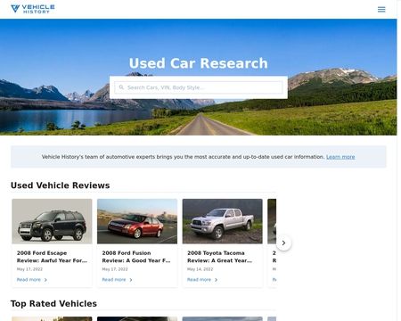 Vehicle History