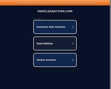 .wwwVehiclesauction.com