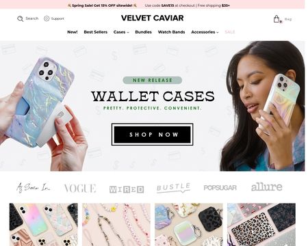 website thubmnail of Velvet Caviar