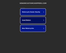 Thumbnail of Venomcustomchoppers.com