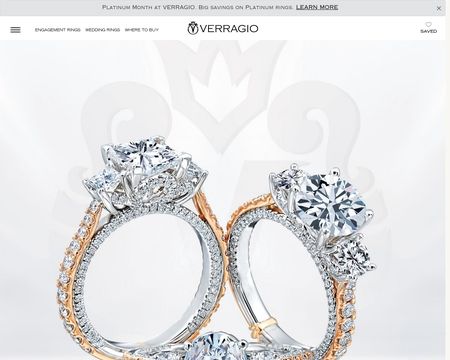 website thubmnail of Verragio