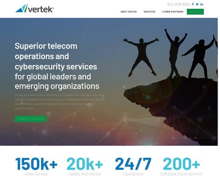 website thubmnail of Vertek