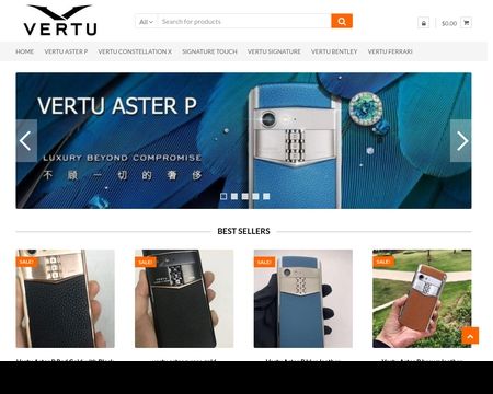 website thubmnail of Vertuphones.net