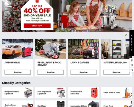 website thubmnail of Vevor.uk