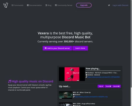website thubmnail of Vexera.io
