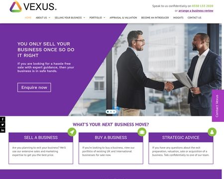 website thubmnail of Vexus