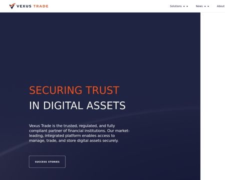 website thubmnail of Vexus Trade