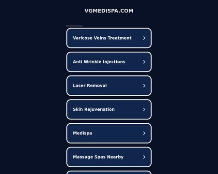 website thubmnail of VGMedispa