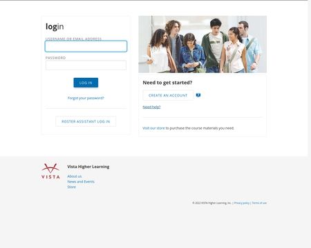 website thubmnail of Vista Higher Learning