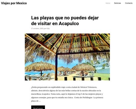 website thubmnail of Viajespormexico.com.mx