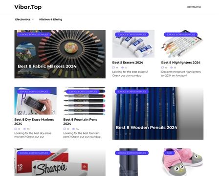 website thubmnail of Vibor.top