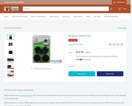 website thubmnail of Vibration Solution