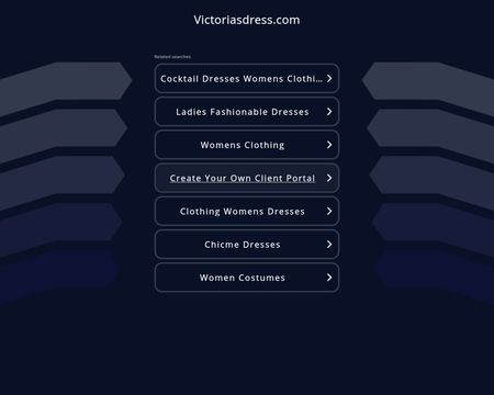 website thubmnail of Victoria's Dress