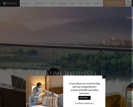 website thubmnail of Vidanta