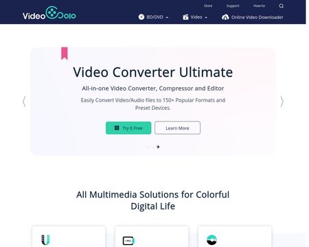 website thubmnail of VideoSolo