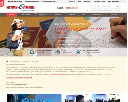 website thubmnail of vietnam-evisa.org