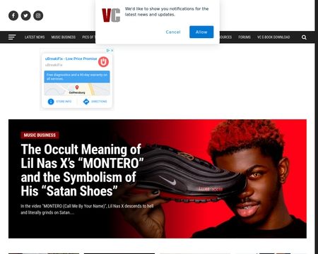 website thubmnail of Vigilant Citizen