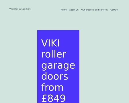 website thubmnail of Vikidoors.co.uk