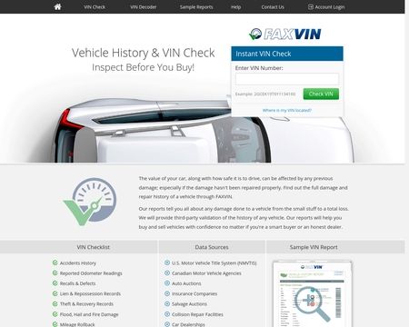 website thubmnail of VINCarHistory