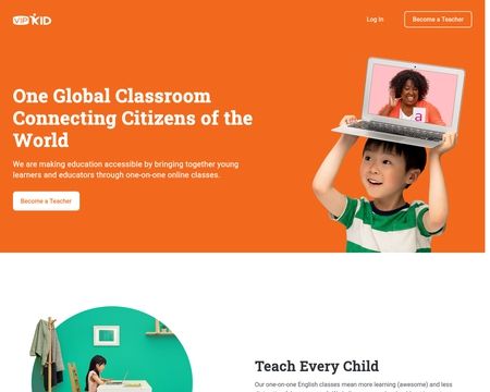 website thubmnail of Vipkid
