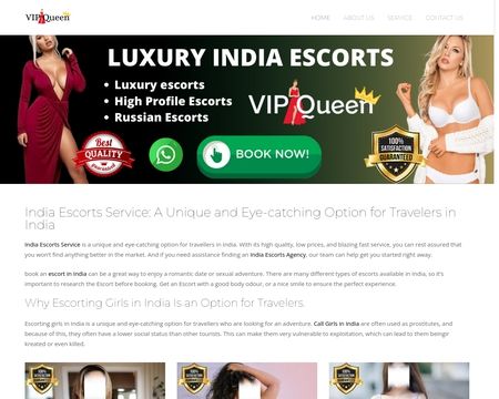 website thubmnail of Vipqueen.in