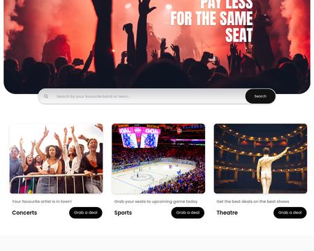 website thubmnail of VIP Tickets Canada