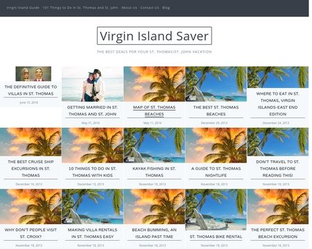 website thubmnail of Virgin Islands Saver
