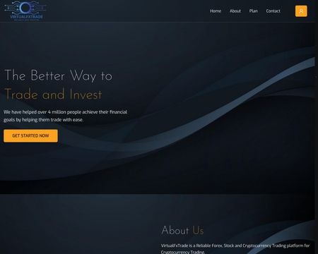 website thubmnail of Virtualfxtrade