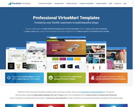 website thubmnail of VirtueMartTemplates
