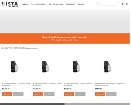 website thubmnail of Vista IT Group