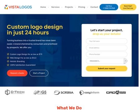 website thubmnail of Vistalogos