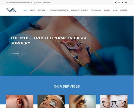 website thubmnail of VisualAidCentre
