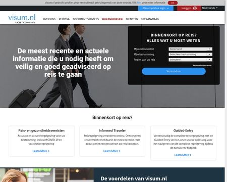 website thubmnail of Visum.nl