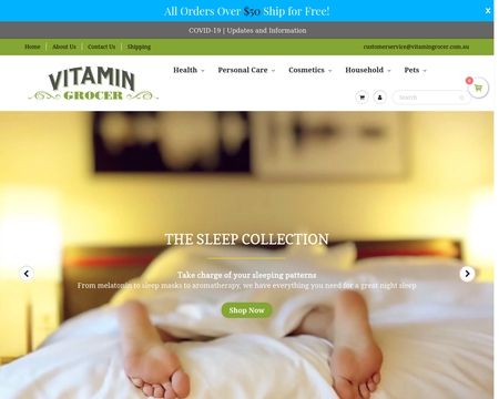 website thubmnail of Vitamin Grocer