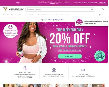 website thubmnail of Vitauthority