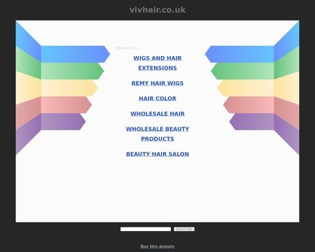 website thubmnail of VivHair.co.uk