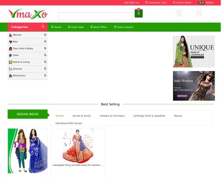 website thubmnail of Vmaxo