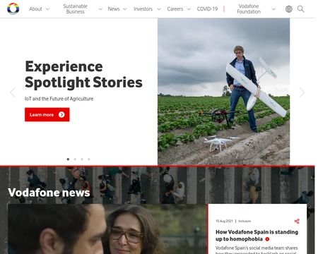 website thubmnail of Vodafone