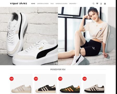 website thubmnail of Vogue-shoes