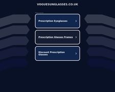 Thumbnail of VogueSunglasses.co.uk