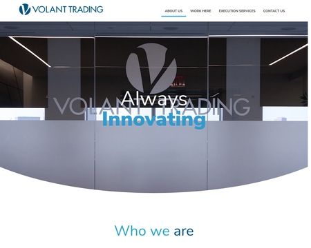 website thubmnail of Volanttrading