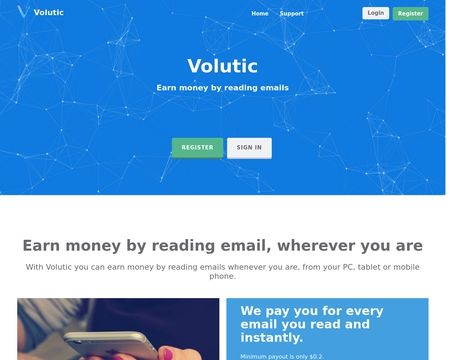 website thubmnail of Volutic