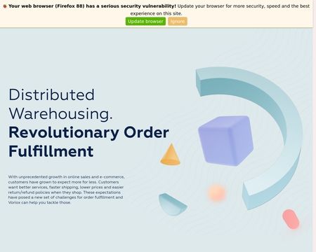 website thubmnail of Voriox Inc