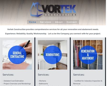 website thubmnail of Vortek