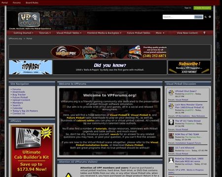 website thubmnail of VP Forums