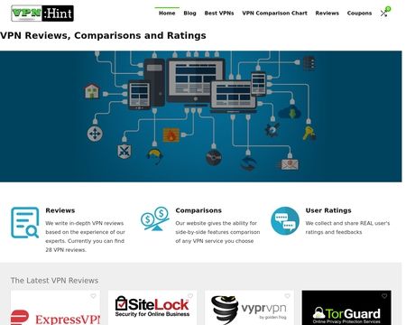 website thubmnail of VPN Hint
