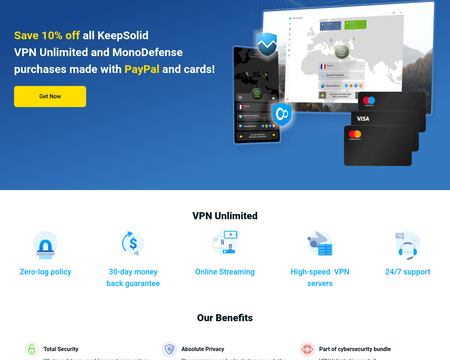 website thubmnail of VPN Unlimited App