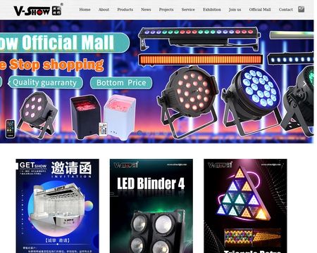 website thubmnail of Vshowlight