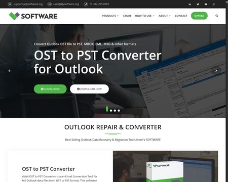 website thubmnail of V SOFTWARE