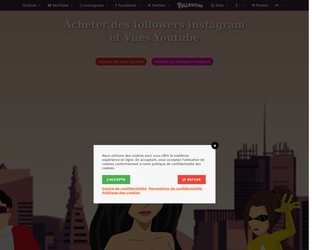 website thubmnail of Vues.tube